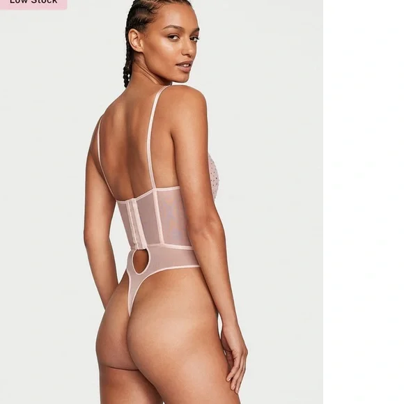 VICTORIA’S SECRET | Sugar Coated Rhinestone Wicked Corset Teddy - Picture 2 of 3